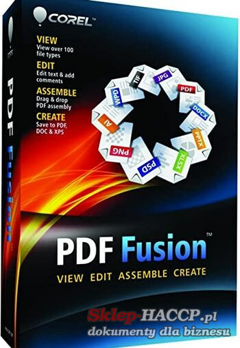 Program Corel PDF Fusion kod