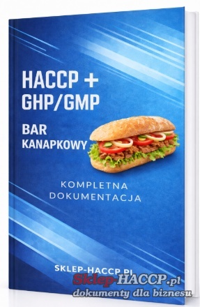 Dokumentacja HACCP + GMP/GHP bar kanapkowy .doc