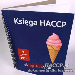 HACCP LODY, księga haccp lodziarnia, lody, anazliza zagrożeń
