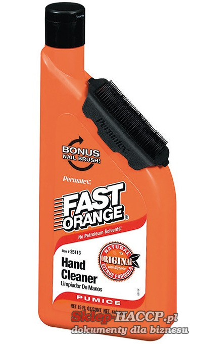 fast orange - silny płyn / emulsja do mycia rąk, emulsja BHP