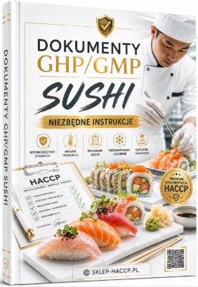 GHP GMP dla sushi instrukcje