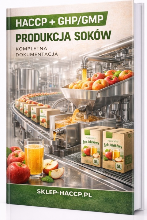 Produkcja soków tłoczonych - księga haccp ghp gmp