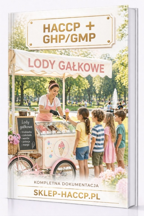 lody gałkowe haccp - sprzedaż mobilna