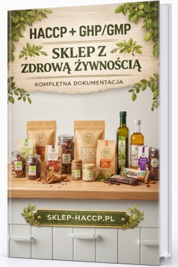 Księga HACCP + GHP/GMP sklep z zdrową żywnością