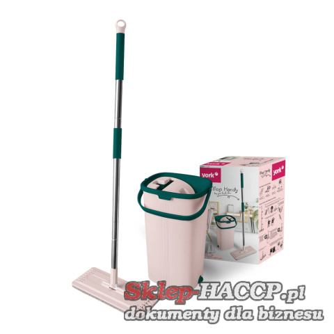 Mop z wiadrem dwukomorowym Zestaw Handy Mop z wiadrem dwukomorowym Zestaw Handy