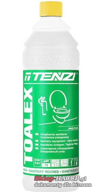 toalex tenzi - środek do dezynfekcji toalet wc sanitariatów
