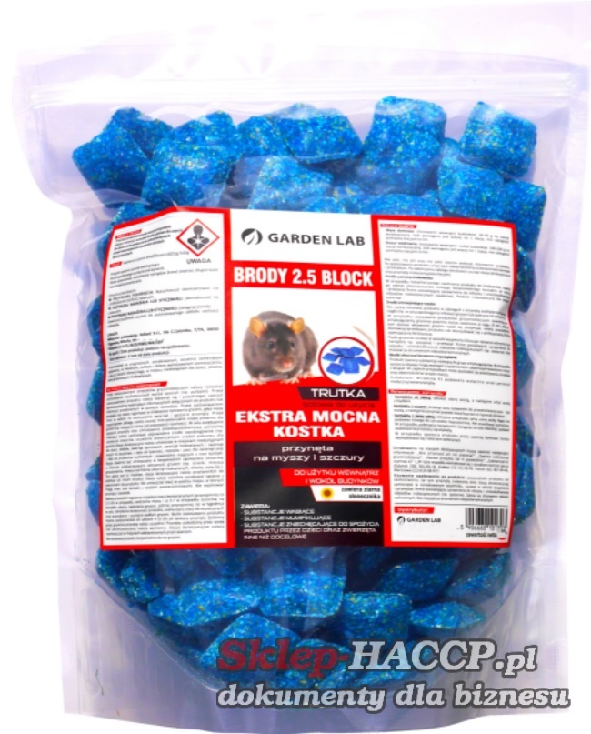 Trucizna na myszy i szczury w kostce 1 KG Trucizna na myszy i szczury w kostce 1 KG