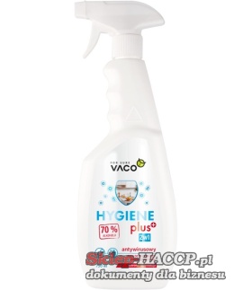 VACO Hygiene PLUS - Spray do dezynfekcji rąk i powierzchni - 750ml