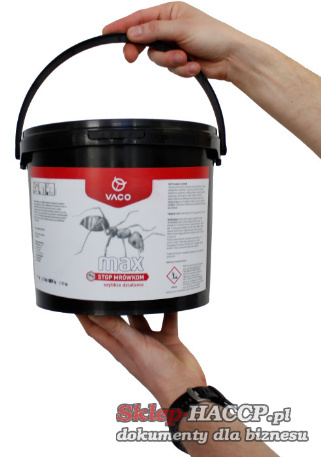 czerwony proszek na mrówki Vaco Max 3 kg czerwony proszek na mrówki Vaco Max 3 kg