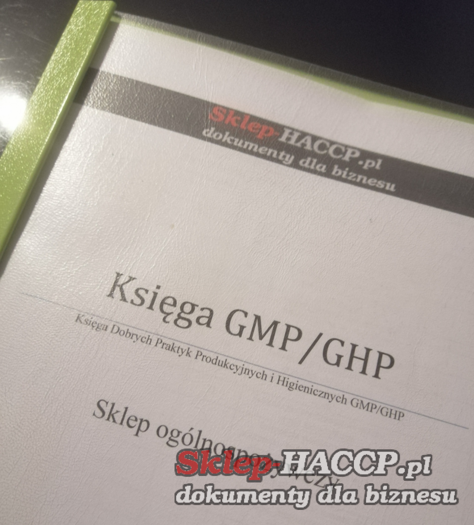 Księga GMP/GHP dla sklepu ogólnospożywczego