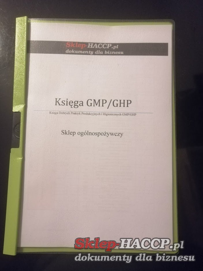 Księga GMP/GHP dla sklepu ogólnospożywczego Księga GMP/GHP dla sklepu ogólnospożywczego