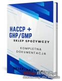 HACCP GHP dla sklepu spożywczego - pełna dokumentacja