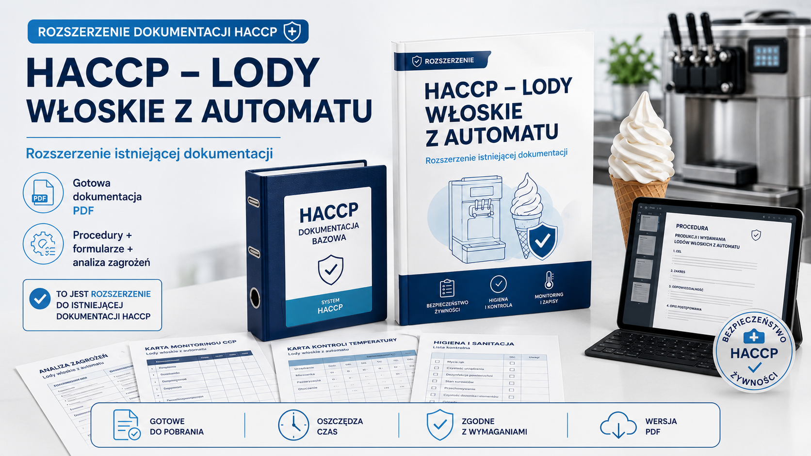 haccp dla lodów z automatu
